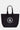 Charcoal 100% Recycled Cotton Market Tote - ESTd Logo