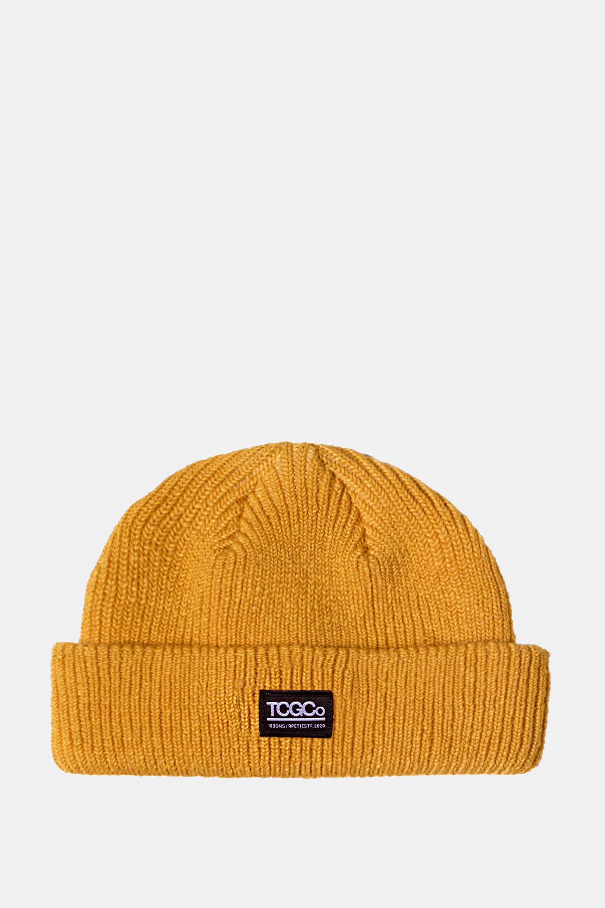 Rex - 100% Recycled Beanie Mustard