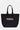 Olive 100% Recycled Cotton Market Tote black-