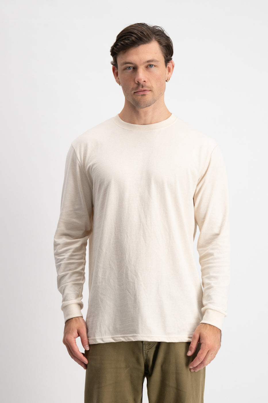 Joe Blow Long Sleeve Tee - Oat