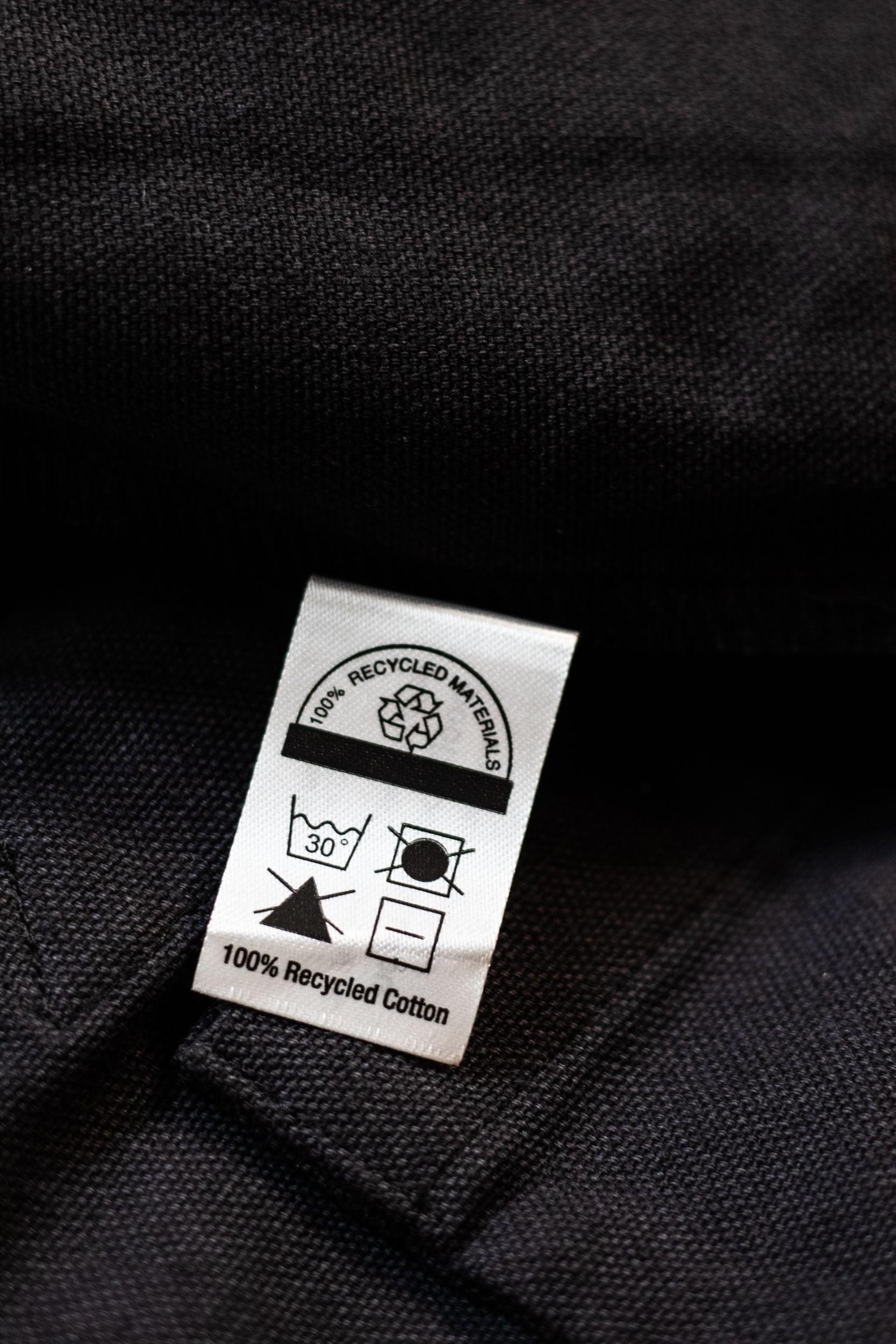 Charcoal 100% Recycled Cotton Market Tote - Longform Logo – The Common ...