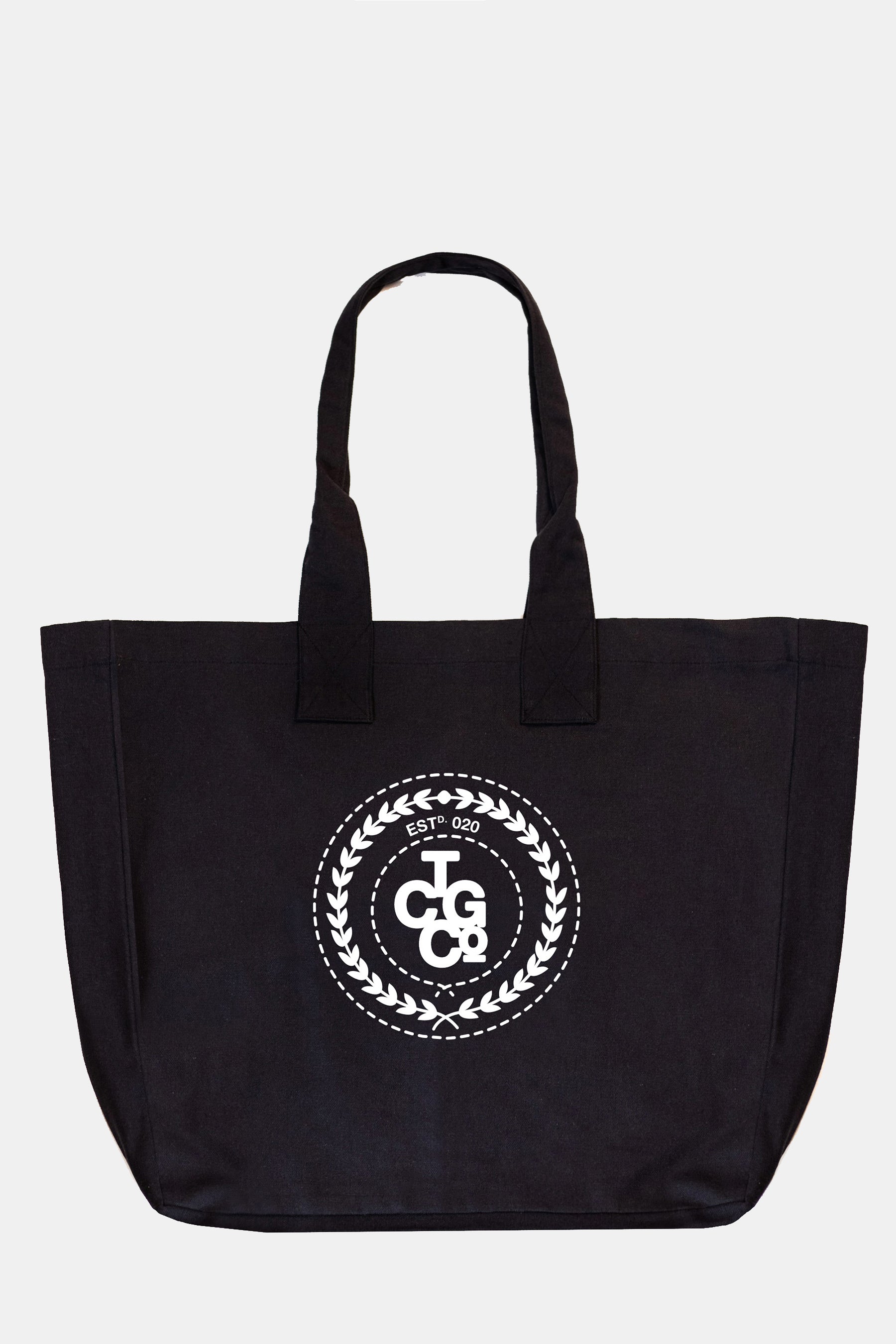 Natural 100% Recycled Cotton Market Tote - Logo