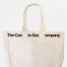 Natural 100% Recycled Cotton Market Tote - Longform Logo