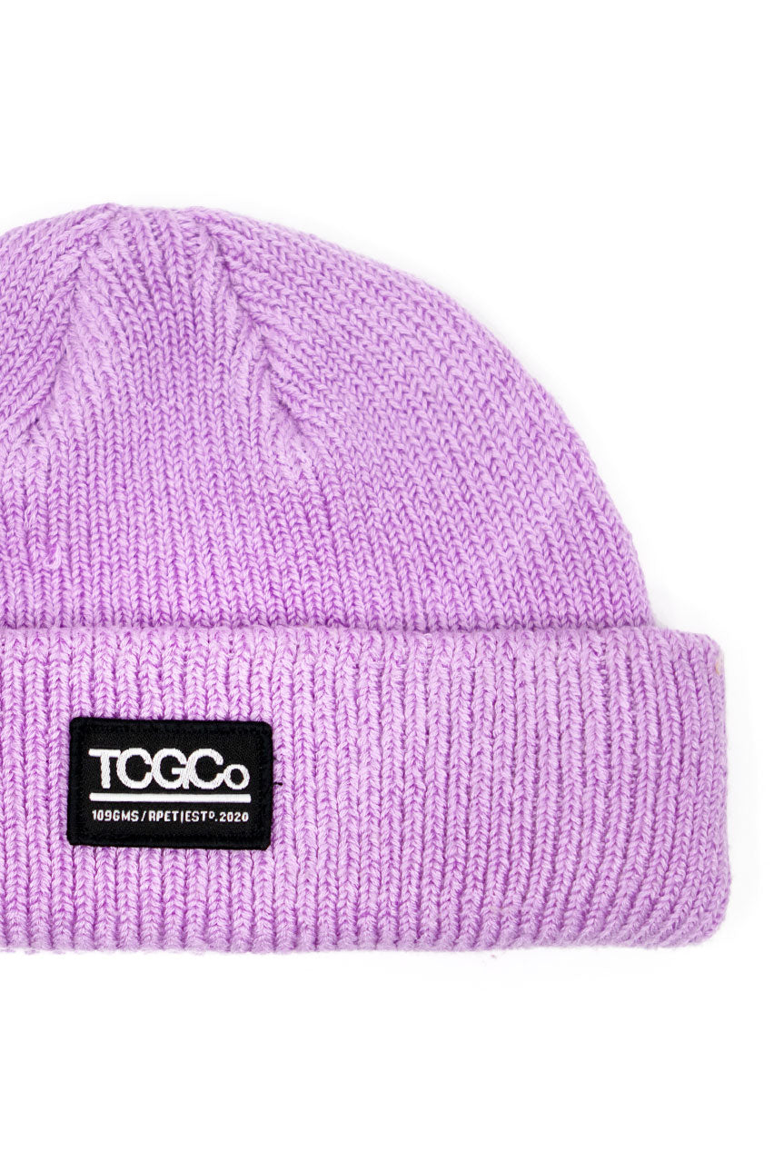 100% Recycled Beanie Rex LILAC