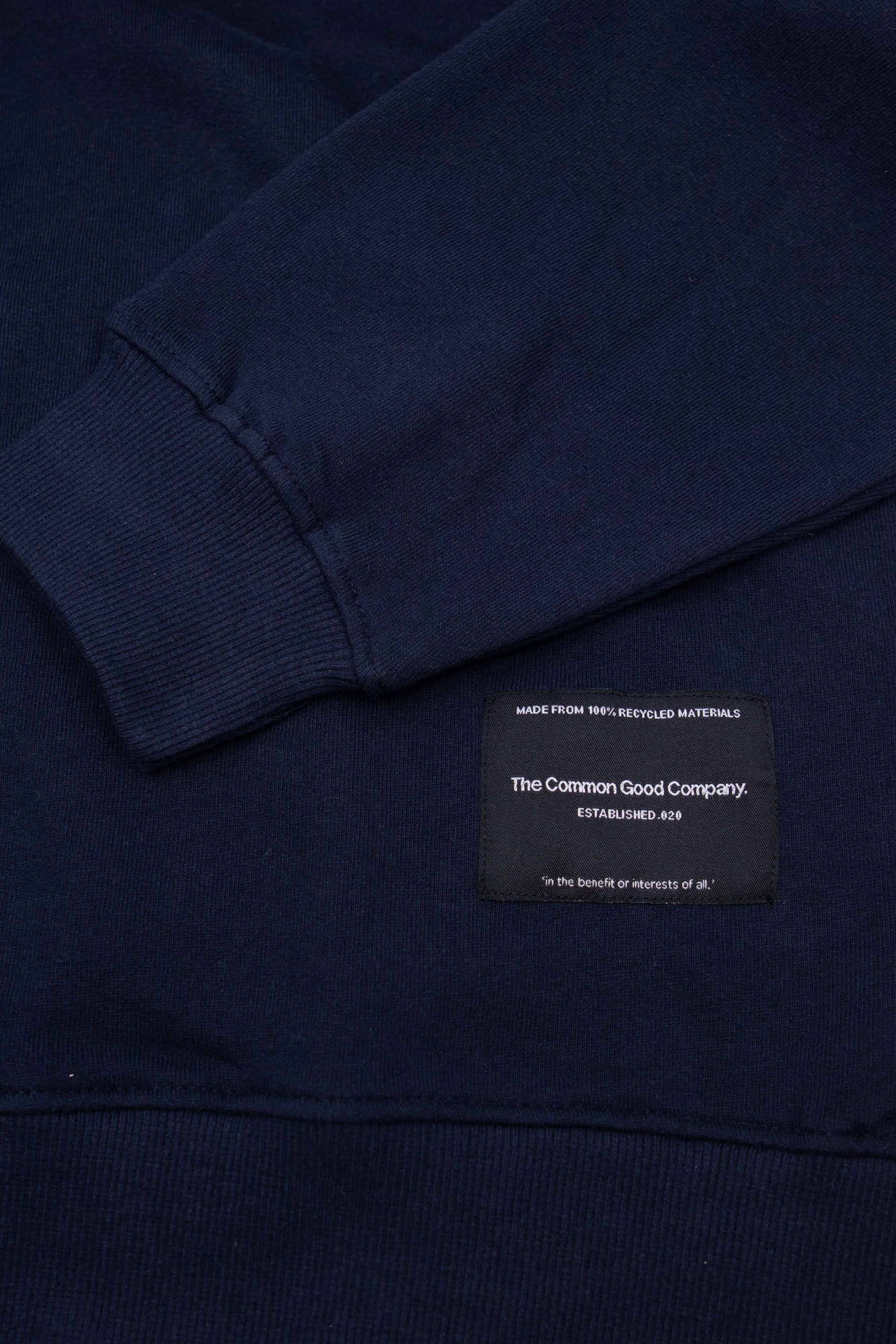  Plain Dane Navy Box Fit Sweater 