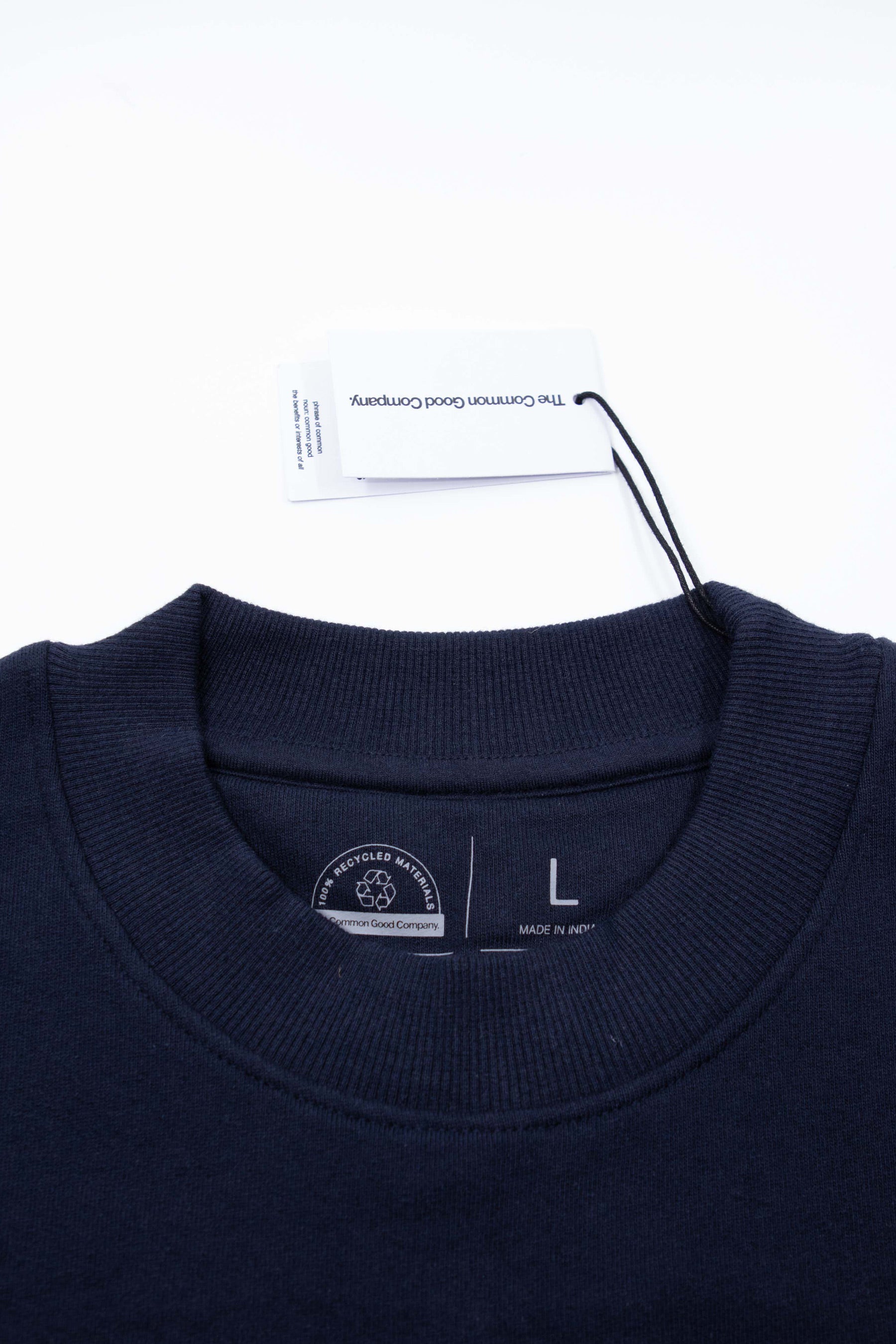  Dane Navy Box Fit Sweater  Patch Adams